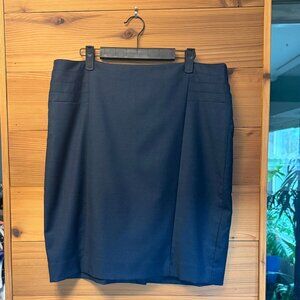 The Limited Collection Pencil Skirt Navy Blue